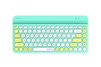 Клавиатура A4Tech Fstyler FBK30 беспроводная, USB, Bluetooth/Радиоканал, зеленый [FBK30 AVOCADO]