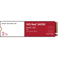 Накопитель SSD WD Red SN700 2000 Gb PCIe 3.0 x4, M.2 2280, NVMe, R/W 3400/2900 [WDS200T1R0C]