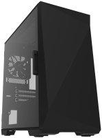 Компьютерный корпус ZALMAN Z1 ICEBERG, MicroATX, BLACK, WINDOW, 2xCOMBO [Z1 Iceberg Black]
