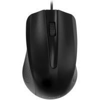 Мышь проводная CBR черный, 1000 dpi, USB, кнопки - 3 [CM 103 Black]