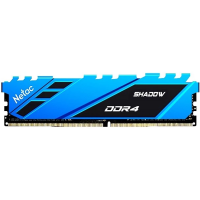 Оперативная память Netac Shadow DDR 4 DIMM 8Gb PC21300 Blue [NTSDD4P26SP-08B]