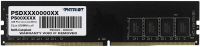 Оперативная память Patriot 32Gb DDR4 3200Mhz PC25600, DIMM Signature (retail) [PSD432G32002]