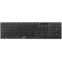 Клавиатура Genius SlimStar 126 проводная, USB, черный [31310017402/31310017417]