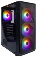 Компьютерный корпус 1STPLAYER FD3 Black [FD3-BK-4F1]