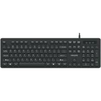 Проводная клавиатура Philips SPK6264, USB 2.0 104 клав, русская заводская раскладка, черный [SPK6264B/60]