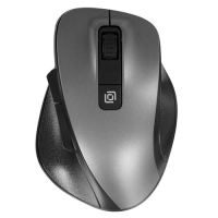 Мышь беспроводная Oklick 504MW черный/серый, 1600 dpi, радиоканал, USB [2004736]