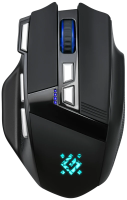 Мышь беспроводная Defender Knight GM-885 черный, 3200 dpi, радиоканал, USB [52885]