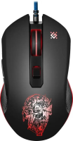 Мышь проводная Defender Sleipnir GM-927 черный, 12800 dpi, USB, кнопки - 6 [52927]