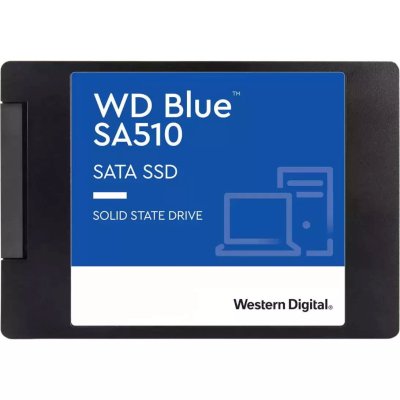 Накопитель SSD WD Blue SA510 4000Gb, SATA III, 2.5", R/W 560/520 [WDS400T3B0A]