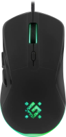 Мышь проводная Defender Arga GM-049 черный, 3600 dpi, USB, кнопки - 6 [52049]