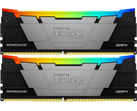 Оперативная память Kingston 16Gb DDR4 3600MHz (2x8GB) DIMM Fury Renegade RGB RTL Gaming [KF436C16RB2AK2/16]
