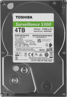 Жесткий диск HDD Toshiba SATA3 4Tb Surveillance S300 [HDWT840UZSVA]