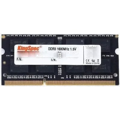 Оперативная память KingSpec DDR3 4Gb 1600 MHz, CL11, SO-DIMM [KS1600D3N15004G]