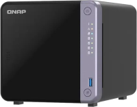 Сетевое хранилище NAS Qnap TS-432X-4G 4-bay настольный Alpine AL-524 [TS-432X-4G]