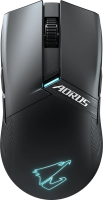 Мышь беспроводная/проводная Gigabyte GM-AORUS M6 черный, 26000 dpi [9JAORUSM6-00-10]