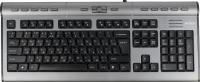 Клавиатура A4Tech KLS-7MUU проводная USB серебристый/черный [KLS-7MUU USB]