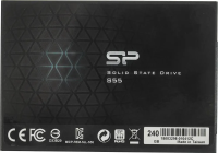 Накопитель SSD SiliconPower Slim S55, 240Gb, SATA, 2.5", R/W 560/500 [SP240GBSS3S55S25]