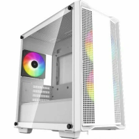 Компьютерный корпус DeepCool CC360 WH ARGb (R-CC360-WHAPM3-G-1) (mATX, без БП, 2xUSB, с окном)