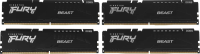 Оперативная память DDR 5 DIMM 128Gb PC41600, 5200Mhz, Kingston FURY Beast Black XMP CL40 (Kit of 4) (KF552C40BBK4-128) [KF552C40BBK4-128]