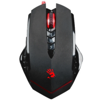 Мышь проводная A4Tech Bloody V8 черный, 3200 dpi, USB, кнопки - 8 [V8 USB (черный)]