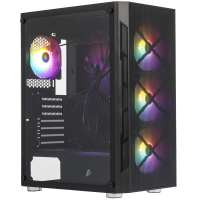 Компьютерный корпус 1STPLAYER FIREBASE XP Black [XP-BK-4F1]