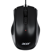 Мышь проводная Acer OMW020 черный, 1600 dpi, USB, кнопки - 4 [ZL.MCEEE.004]