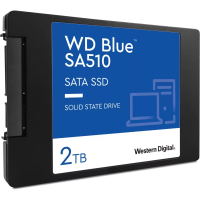 Накопитель SSD WD 2Tb Blue Client SATA 2.5&quot; 6Gb/s, 560/530, IOPS 95/84K [WDS200T3B0A]