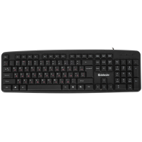 Клавиатура Defender Astra HB-588 (45588) проводная, USB, черный [45588]