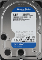 Жесткий диск Western Digital SATA 6TB 6GB/S 256MB BLUE WD60EZAX WDC [WD60EZAX]