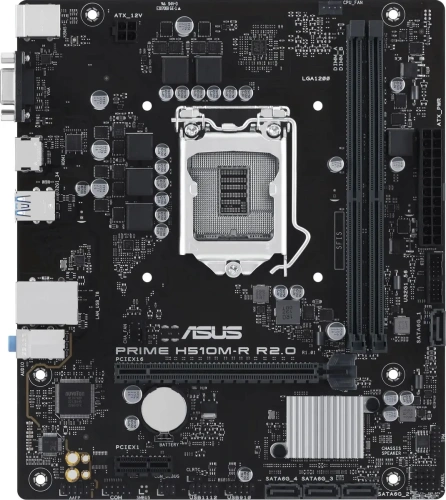 Материнская плата ASUS PRIME H510M-R R2.0-SI, LGA 1200, Intel H470 [PRIME H510M-R R2.0-SI]