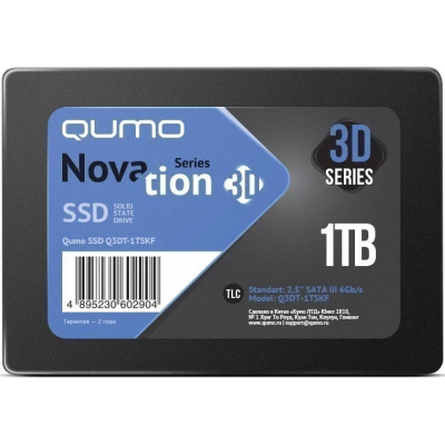 Накопитель SSD 1TB QUMO Novation TLC 3D 2.5&quot; [Q3DT-1TSСY]