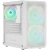 Компьютерный корпус Powercase Mistral Micro A3W ARGb, Tempered Glass, 2x 140mm ARGb PWM+1x 120mm ARGb PWM, белый, mATX [CMMAW-A3]