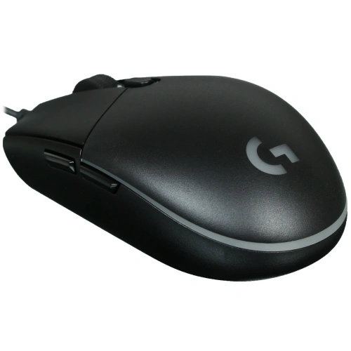 Мышь проводная Logitech G102 LIGHTSYNC черный, 8000 dpi, USB [910-005823/910-005808]