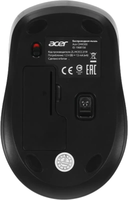 Беспроводная мышь ACER OMR300 оптическая (1600dpi) (6but) black [ZL.MCECC.01R]