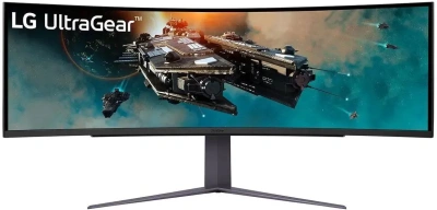 Монитор 49&quot; LG UltraGear 49GR85DC-B VA 5120x1440, 240 Гц [49GR85DC-B]