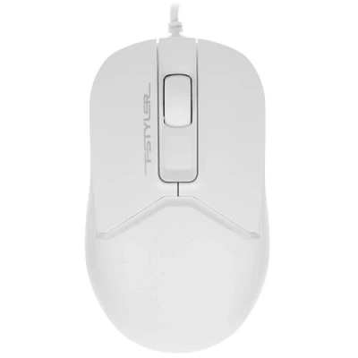 Мышь проводная A4Tech Fstyler белый, 1200 dpi, USB, кнопки - 3 [FM12S]