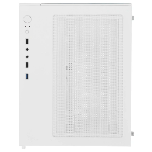 Компьютерный корпус Ginzzu V450 RGb белый CRC6 FAN12CM RGb*3 [V450]