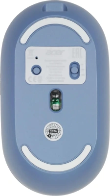 Мышь беспроводная Acer OMR301 синий, 1600 dpi, кнопки - 4 [ZL.MCECC.01S]
