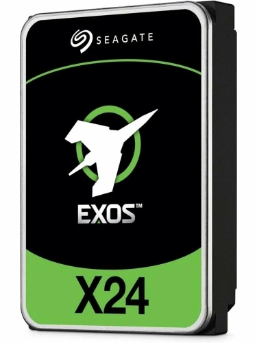 Жесткий диск серверный Seagate 3.5"; 24TB Exos X24 SAS 12Gb/s, 7200 rpm, 512 MB [ST24000NM007H]