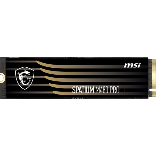 Накопитель SSD MSI SPATIUM M480 PRO, 4Tb, PCIe 4.0 x4, M.2 2280, NVMe, R/W 7400/7000 [S78-440R050-P83]