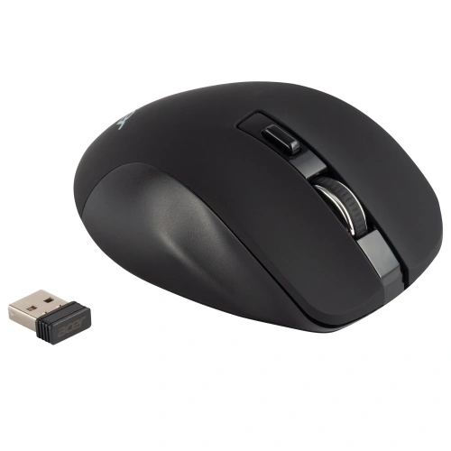 Мышь беспроводная Acer OMR140 черный, 1600 dpi, радиоканал, USB, кнопки - 6 [ZL.MCEEE.00G]