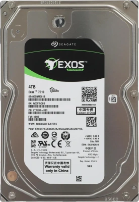 Жесткий диск SEAGATE HDD Server Exos 7E10 512N [ST4000NM001B]
