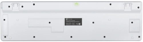 Клавиатура Oklick 420MRL [1091227] проводная, USB, белый [1091227]