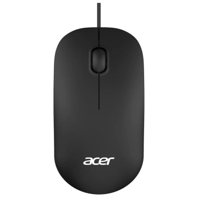 Мышь проводная Acer OMW122 черный, 1200 dpi, USB, кнопки - 3 [ZL.MCEEE.00V]