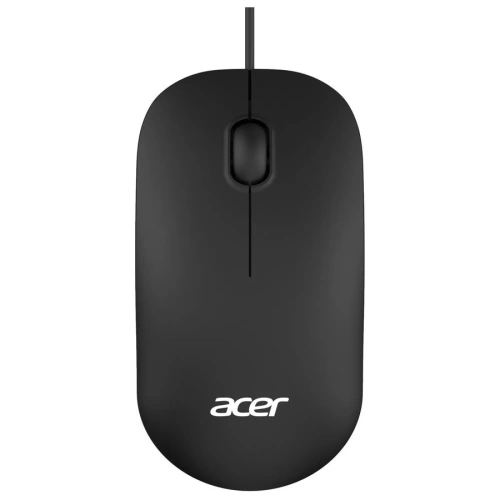 Мышь проводная Acer OMW122 черный, 1200 dpi, USB, кнопки - 3 [ZL.MCEEE.00V]