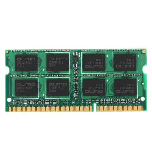 Оперативная память QUMO SO-DIMM DDR-III 8GB 1600MHz PC-12800 512Mx8 CL11 1.35 V Retail (QUM3S-8G1600C11L) [QUM3S-8G1600C11L]