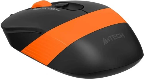 Мышь проводная A4Tech Fstyler FM10S черный/оранжевый, 1600 dpi, USB, кнопки - 4 [FM10S USB ORANGE]