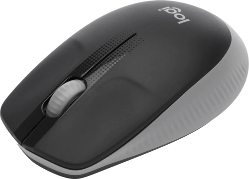 Мышь беспроводная Logitech M190 серый, 1000 dpi, радиоканал, USB, кнопки - 3 [910-005924]