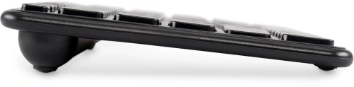 Клавиатура Оклик K614W черный USB беспроводная slim Multimedia Touch (1979327) [1979327]