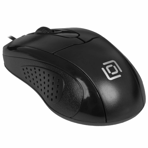 Мышь проводная Oklick 305M черный, 1000 dpi, USB, кнопки - 3 [305M черный]